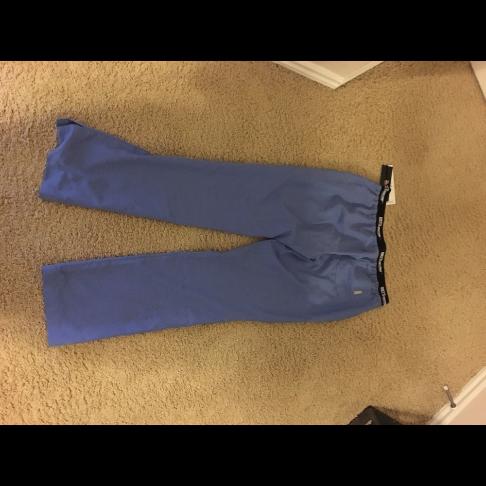Large Ceal blue Grey’s Anatomy Active Scrub Pants